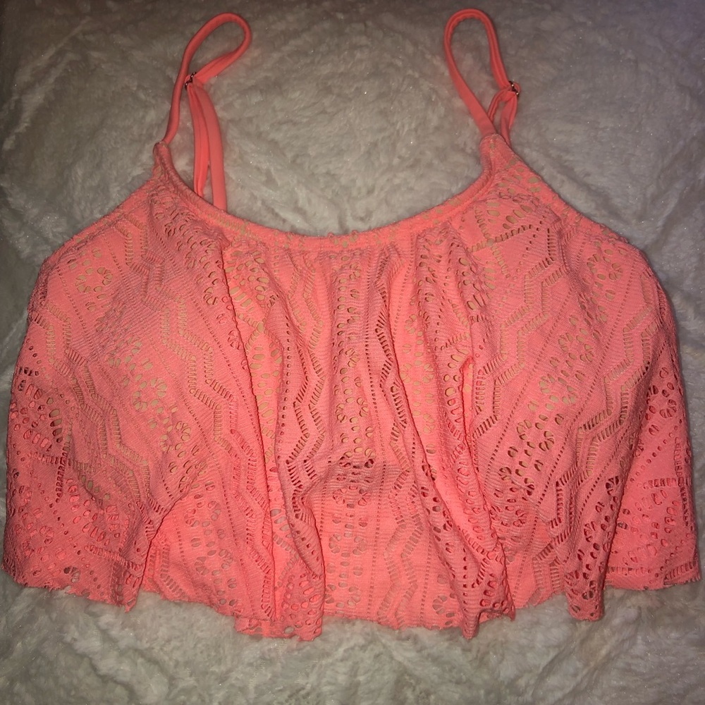 Coral Bikini Top
